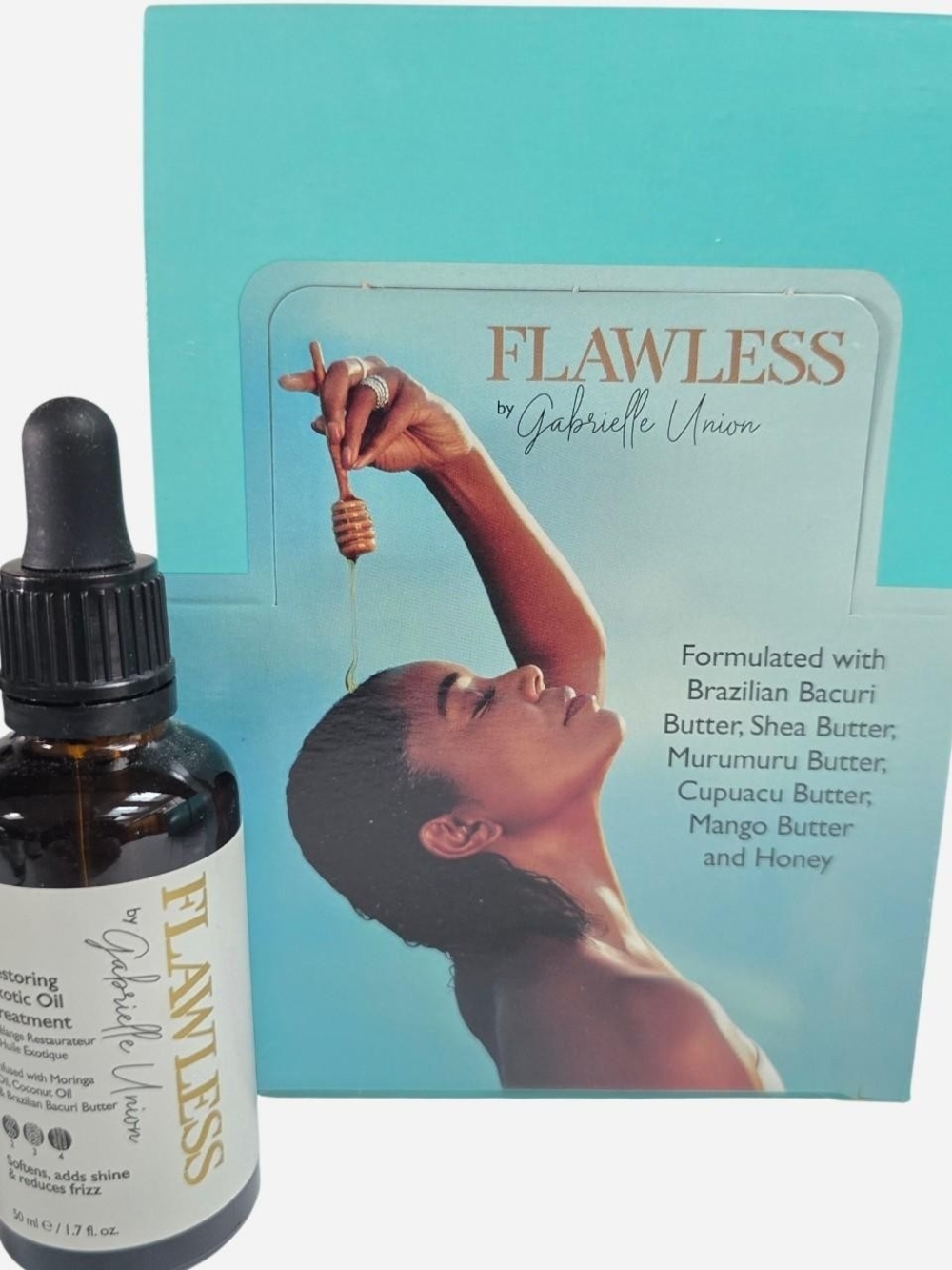 BUNDLE: Flawless by Gabrielle Union Face Masques PLUS Restoring Hair & Scalp Oil